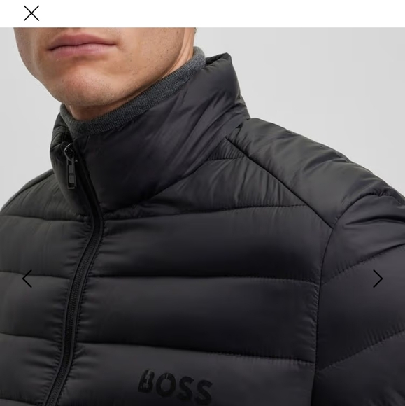 BOSS BNWT Size 38R fits s to m padded waterproof jacket - Picture 4 of 5